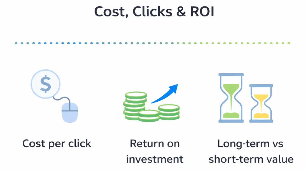 Cost, Clicks & ROI