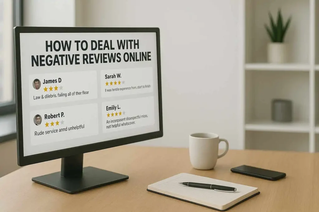 How To Deal With Negative Reviews Online