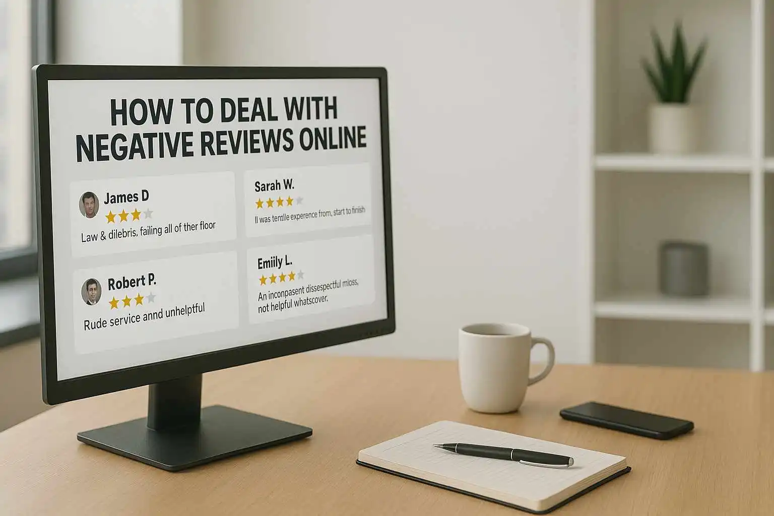 How To Deal With Negative Reviews Online