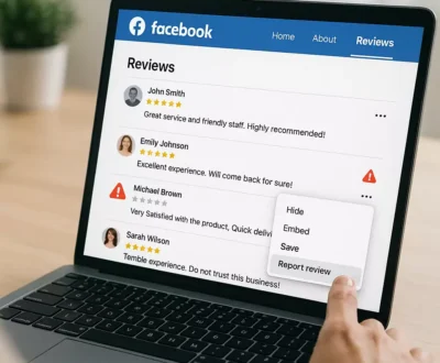 How to Delete Spam Reviews on Facebook