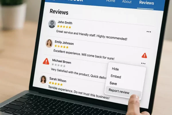 How to Delete Spam Reviews on Facebook