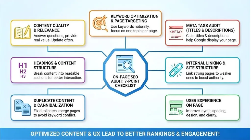 on-page seo audit checklist