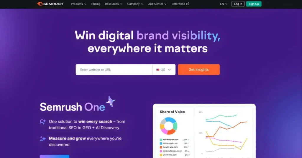 semrush seo audit tool